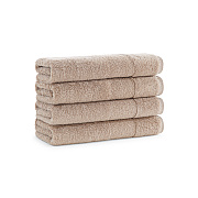 Aston & Arden Solid Turkish Hand Towel 18x32 Hummus, Pack Of 4 (PNP-HT-TS1832-54-HMS)