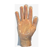 Safety Zone Polyethylene Gloves Clear Sm - Case Of 1000 (GDCP-SM)
