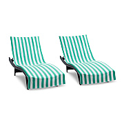 California Cabana Chaise Cover 30x85 Green, Pack Of 2 (P-CC-CABANA-GR)