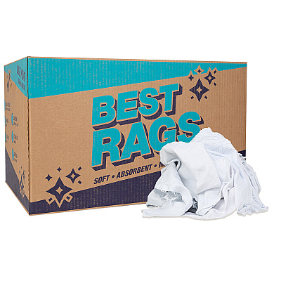 Wpksm Knit Wipers White New 25lb Box (N-WPKSM-25)
