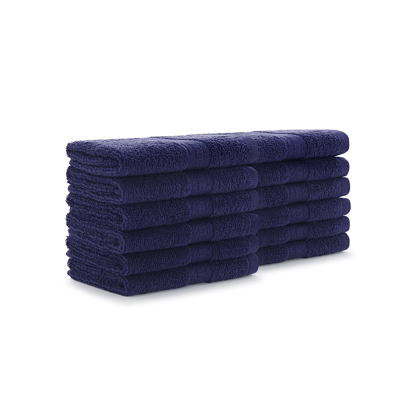True Color Washcloth 12x12 Navy, Case Of 300 (WASH-NAVY)