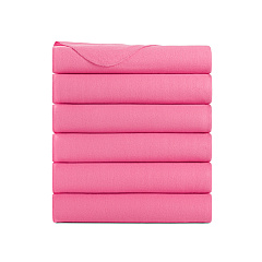 Cozy Soft Polar Fleece Throw Blanket 50x60 Pink (6pk), Pack Of 6 (P-FCPL-6PK-PK)