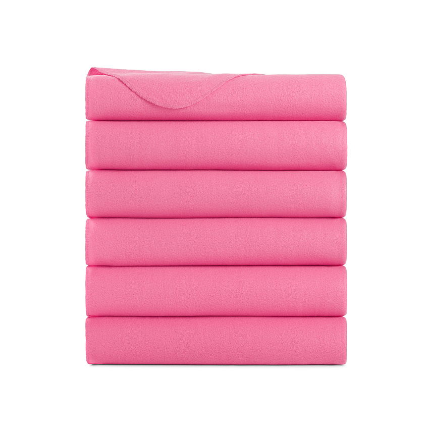 Cozy Soft Polar Fleece Throw Blanket 50x60 Pink (6pk), Pack Of 6 (P-FCPL-6PK-PK)
