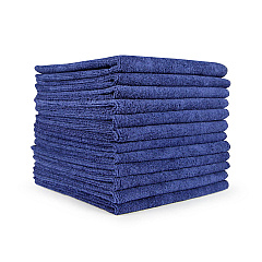 Smart Choice Microfiber Cloths 16x16 45gm Navy, Case Of 180 (M915101N)