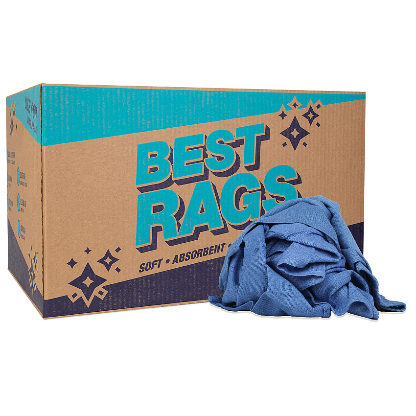 C67 Huck Towels Blue 25lb Box (N-C67-25)