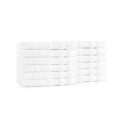 Magellan Washcloth 13x13 White, Pack Of 12 (PNP-MAG1313-1.5)