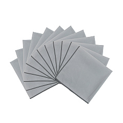 Smart Choice Suede Cleaning Cloth 16x16 Grey, Pack Of 12 (PNP915103GY)