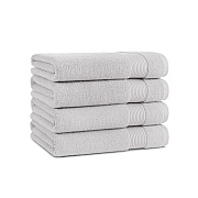 Host & Home Bath Towel 27x54 Light Grey, Case Of 24 (BT-HH2754-LG-CS)