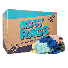 C60 Shop Towel Size Terry Wipers Colors 50lb Box (N-C60-50)