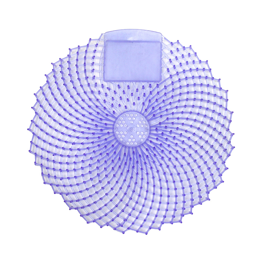 Eclipse High Fragrance Urinal Screen, Universal Fit, Anti-splash, Stronger & Longer-lasting Freshness, Blue, Ocean Breeze Scent, Case Of 36 (149536)