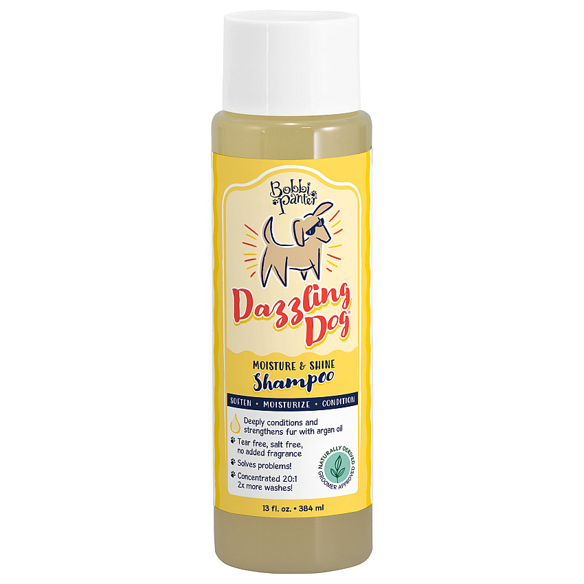 Bobbi Panter Signature Dazzling Dog Shampoo (13 Oz) Argan Oil, Vitamin A, Geranium And Chamomile, 13 Oz Bottle (BP00012)