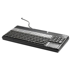 HP USB POS Keyboard with Magnetic Stripe Reader (FK218AT#ABA)