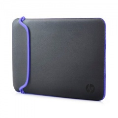HP 15.6 Gray/Purple Neoprene Sleeve (V5C32AA#ABL)