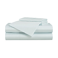Aston & Arden Bamboo Sheet Set King Blue, 4 Piece Set (SS-BBKING-BL)