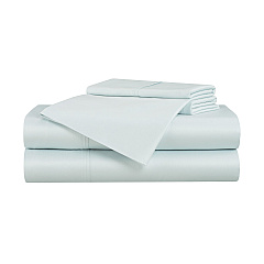 Aston & Arden Bamboo Sheet Set King Blue, 4 Piece Set (SS-BBKING-BL)