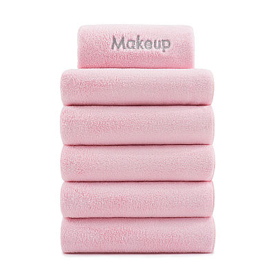 Bck2u Coral Fleece Makeup Fingertip 11x17 Pink, Pack Of 6 (P-MU-FTPNK)