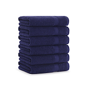 True Color Bath Towel 25x52 Navy, Case Of 24 (BATH-NAVY)