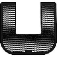 Impact Deodorizing Commode Mat, Commercial Restroom Floor Protector With Non-slip Backing And Odor Control, Disposable Black Mats, Fresh Blast Scent, 21x23 Inches, Case Of 6 (1550-5)