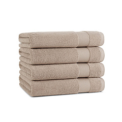 Host & Home Bath Towel 27x54 Beige, Pack Of 4 (P-BT-HH2754-BG)