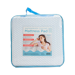 Cooling Waterproof Mattress Pads - Queen, 1 Each (P-MP-AQUA-QN)