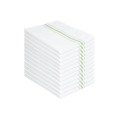 Mariposa Bistro Napkin 18x22 Green Stripe, Pack Of 12 (PNP-BISTRO-GRN)
