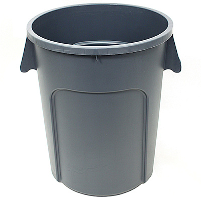Container 32 Gallon Gray, Case Of 5 (GC320103)