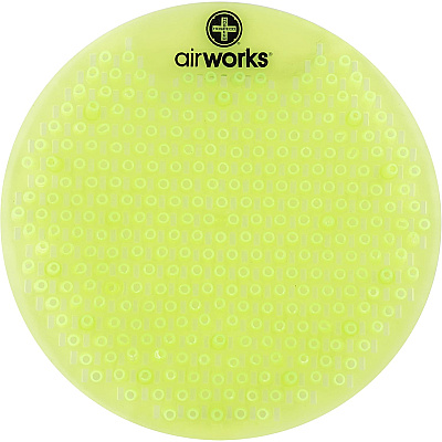 Airworks Splash Free Urinal Screen Cucumber Melon 10/box, Box Of 10 (AWSFUS237-BX)