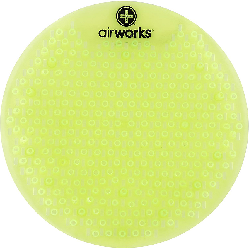 Airworks Splash Free Urinal Screen Cucumber Melon 10/box, Box Of 10 (AWSFUS237-BX)