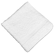 Plus Crescent Washcloth 12x12 White, Pack Of 60 (P-PLUS-1212-1)
