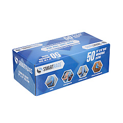 Smartrags Xl Microfiber 35 Gram 16x16 Blue, Pack Of 50 (PNP-M931B)