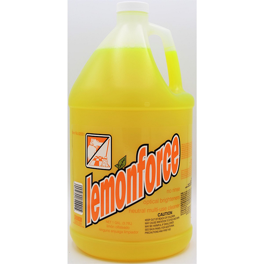 Lemonforce Cleaner And Deodorizer, Gallon, 4/cs, Case Of 4 (82001)