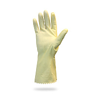 Proworks Latex Canner 18 Mil Glove Amber Large, 12 Pairs (GRCA-LG-1SF)