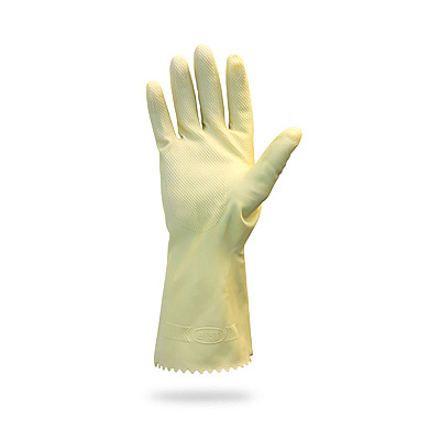 Proworks Latex Canner 18 Mil Glove Amber Large, 12 Pairs (GRCA-LG-1SF)