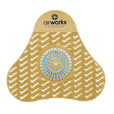 Airworks W/smart Block Urinal Screen Citrus Grove Case Of 12 (AWSP231)