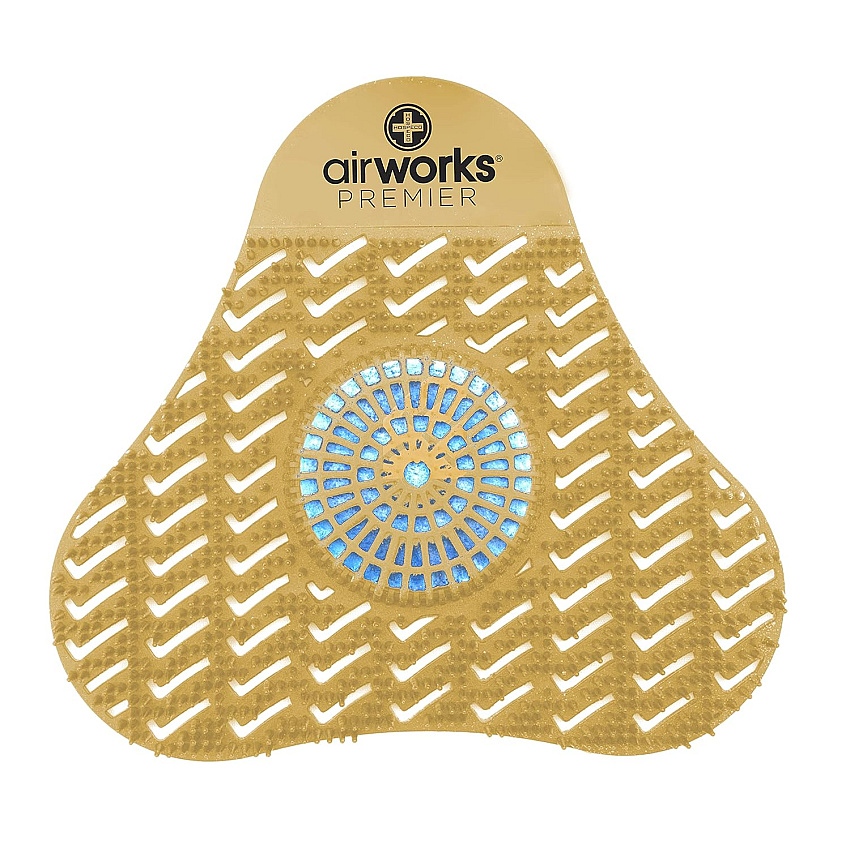 Airworks W/smart Block Urinal Screen Citrus Grove Case Of 12 (AWSP231)
