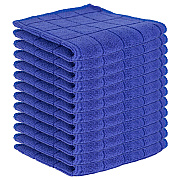 Sc Mesh Backed Dishcloth 12x12 Blue, Pack Of 12 (PNP-DC-MESH-BL)