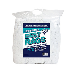 Wpksm Knit Wipers White New 10lb Bag (N-WPKSM-10BG)