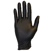 Safety Zone Nitrile Powder Free 6 Mil Exam Gloves Black Med, Case Of 1000 (GNPR-MD-1-K)