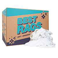 R-w39 Sheet Reclaimed Rags White 50lb Box (R1-W39-50)