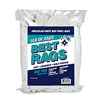 W69 Bar Mop Terry Wipers White 5lb Bag (N-W69-5BG)