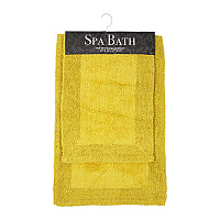 Spa Bath Border 2pc Set - Yellow, Case Of 12 (SPABTH-SGLYE-CS)