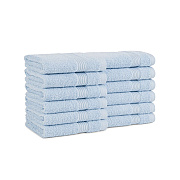 Host & Home Washcloth 13x13 Blue, Pack Of 12 (P-WC-HH-1313-BL)