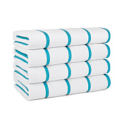 Las Rayas Beach Towel 30x60 Blue, Case Of 24 (BT-HS3060-15BL-CS)