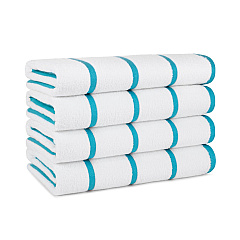 Las Rayas Beach Towel 30x60 Blue, Case Of 24 (BT-HS3060-15BL-CS)