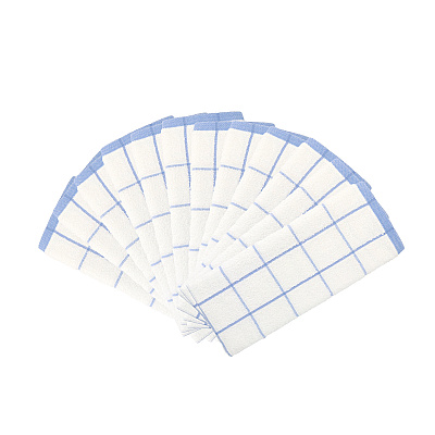 Cooks Linen Kitchen Towel 15x25 Blue, Pack Of 12 (P-KT-BLUE)