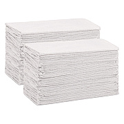 Messy Mechanic Shop Towels 100 Pack 12x14 White, Case Of 600 (SHOP-100-WH)