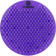 Airworks Splash Free Urinal Screen Lavender 10/box, Box Of 10 (AWSFUS236-BX)