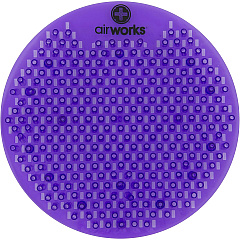 Airworks Splash Free Urinal Screen Lavender 10/box, Box Of 10 (AWSFUS236-BX)