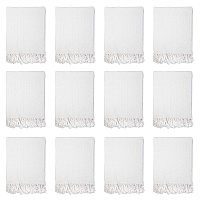 Common Ground Throw 50x70 White, Case Of 12 (THROW-50X70-WH-CS)