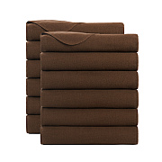 Cozy Soft Polar Fleece Throw 50x60 Brown (12pk), Case Of 12 (FLC-PLR-5060-BR)